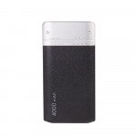 Wholesale 4000 mAh Leather Style Ultra Compact Portable Charger External Battery Power Bank (White)